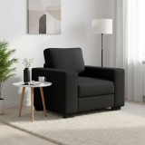vidaXL Canapea Scaun Negru 100x77x82 cm Tesatura 4105148