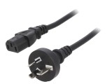Cablu Alimentare 3m Negru 3x1mm2 IEC C13