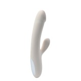 Vibrator Rosy Milky Alb