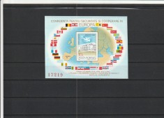 ROMANIA 1983 LP 1086 C.S.C.E. MADRID COLITA NEDANTELATA MNH NESTAMPILATA