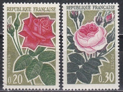 Franta 1962 - Cultura Trandafirilor, MNH foto