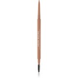 MUA Makeup Academy Brow Define creion spr&acirc;ncene precise cu pensula culoare Light Brown 0.05 g