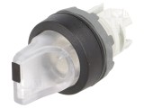 Comutator Rotativ 22mm Transparent IP66