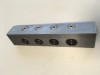 Șablon Mobilă Plastic Dur L Ericsoane 4/7mm PAL/MDF 18mm, Ghid Gaurire Cant/Margine, 170mm, Imprimat 3D