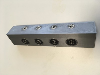 Sablon mobila plastic dur forma L pentru ericsoane 4/7mm foto