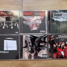 SLIPKNOT / Stone Sour - 6 albume CD