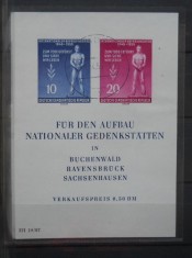 1955 BLOC GERMANIA DDR COTA 35$ foto