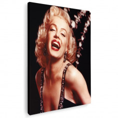 Tablou Marilyn Monroe actrita Tablou canvas pe panza CU RAMA 50x70 cm