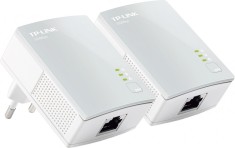 KIT ADAPTOR POWERLINE TP-LINK tehnologie AV, AV600, pana la 600Mbps, 1 port 10/100Mbps, 2 buc. &quot;TL-PA4010KIT&quot; (timbru verde 2 lei)