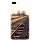 Husa silicon pentru Apple Iphone 8 Plus, Railroad