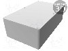 Carcasa aluminiu, 120mmx200mmx64mm, IP65, HAMMOND - 1590WDE