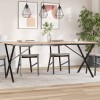 VidaXL Picioare masă de sufragerie X-Frame 180x80x73 cm Oţel