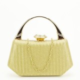 Cumpara ieftin Geanta clutch aurie cu cristale si sclipici 55461 06