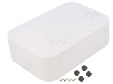 Carcasă ABS Albă IP40 200x135x60mm