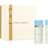 Dolce&amp;Gabbana Light Blue EDT Travel Gift Set NEW set cadou pentru femei