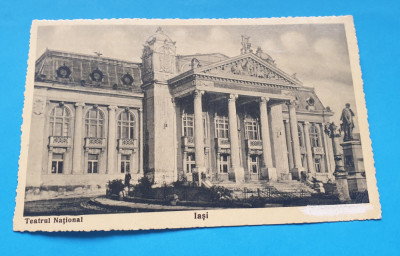 Carte Postala veche perioada interbelica anii 1930 - Iasi - Teatrul National foto