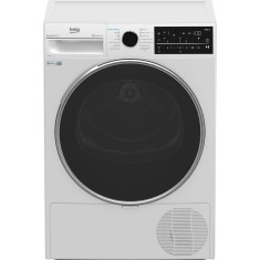 Uscator de rufe Beko B5T89243W, Pompa de caldura, 9 kg, 14 programe, RecyCledDry, EcoGentle, Hygienic Drying, Optisense, Steam, IronFinish, Clasa C
