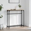VidaXL Masă consolă din stejar Sonoma, 75x19,5x75 cm, lemn stratificat 834136
