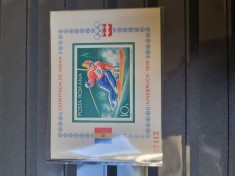 Romania MNH 1976 - Olimpiada de Iarna innsbruck - LP 903 foto