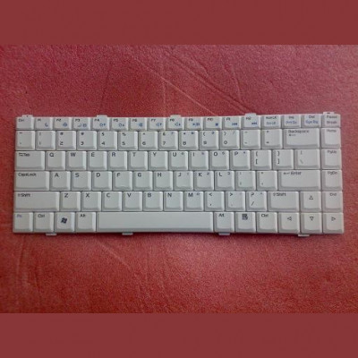 Tastatura laptop noua ASUS Z96 WHITE US foto