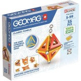 Set de construcție magnetică Geomag Classic Panels 35 piese