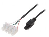 Cablu-adaptor 2m 4pin cu șurub pentru RUT230/RUT240/RUT850/RUT900