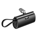 Powerbank Forcell F Energy 5000mAh, Type-C PD 20W, Negru