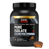 Gnc Amp Pure Isolate, Proteina Izolata Din Zer, Cu Aroma De Ciocolata Si Unt De