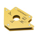 Suport magnetic sudura tip sageata, unghiuri 45&deg;, 90&deg;, 135&deg;, forta sustinere max. 22.6Kg Crownman