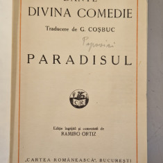 Dante - Divina comedie - Paradisul (Editie Ramiro Ortiz) , 1932