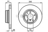 Disc frana BMW Seria 7 (E38) (1994 - 2001) BOSCH 0 986 478 622