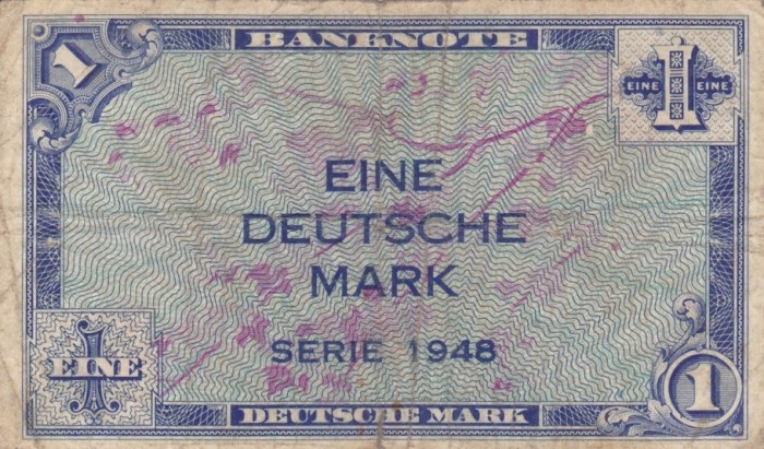 GERMANIA 1 marca 1948 VF-!!!