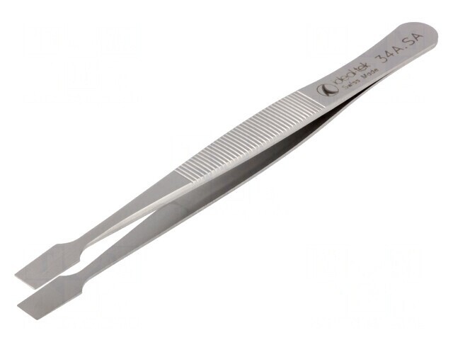 Pensetă Dreaptă 120mm V&acirc;rf Plat 34A.SA
