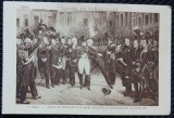 Carte Postala, Musee de Versailles, H. Vernet- Adieux de Napoleon al la Garde Imperiale s Fontaine bleu 20 Avril 1814