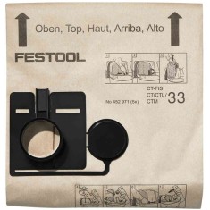 Festool FIS-CT 33/5 - Saci aspirator reziduuri uscate CT 32 5 bucati