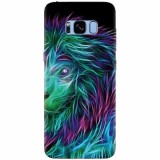 Husa silicon pentru Samsung S8 Plus, Abstract Lion 002