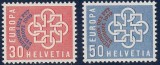 C1853 - Elvetia 1959 - Europa 2v.neuzat ,perfecta stare, Nestampilat