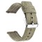 Curea material textil, compatibila Garmin Vivoactive 5, telescoape QR, Olive Green