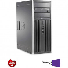 Sistem desktop HP Elite 8200 i7-2600 3.40GHz up to 3.8GHz 4GB DDR3 500GB HDD DVD Tower Soft Preinstalat Windows 10 Professional Refurbished foto