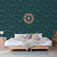 DUTCH WALLCOVERINGS Tapet Onyx, verde