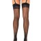 Ciorapi Hosiery Cuban, Negru, Marime Universala