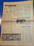 ziarul sportul popular 2 iunie 1966 - fotbal rapid - vorwarts berlin 3-0