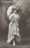 CP1916N Dra Florica Florescu &icirc;n Veronica, carte poștală