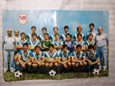 POSTER PUBLICITAR - VICTORIA BUCURESTI 1986 - ANTRENOR DUMITRU NICOLAE -NICUSOR foto