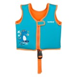 Vesta de salvare pentru copii,turcoaz,dino,15-18kg,2-3 ani