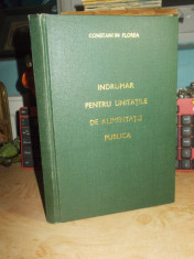 CONSTANTIN FLOREA - INDRUMAR PENTRU UNITATILE DE ALIMENTATIE PUBLICA , 1988 foto