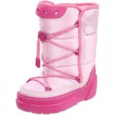 Cizme Crocs Kosmoboot Kids Roz - Fuchsia Bubblegum