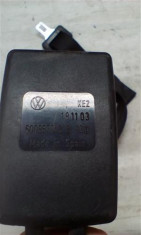 Blocator + centura spate Volkswagen Polo / Seat Ibiza An 2001-2009 cod 6Q0857740B foto