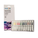 Culori tempera Magi Colorarte, 12 tuburi x 12ml, acuarele opace intense, pentru pictura scolara si hobby