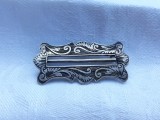 Argint BROSA 1850 BIEDERMEIER AUSTRIA vintage UNICA vintage SUPERBA model DE EFECT